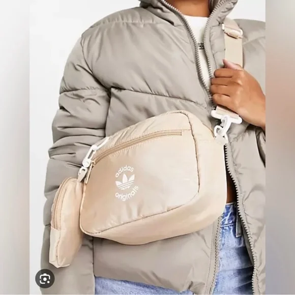 NEW Adidas Originals Puffer and Pouch Crossbody Bag - Picture 8 of 14